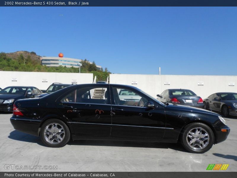 Black / Java 2002 Mercedes-Benz S 430 Sedan
