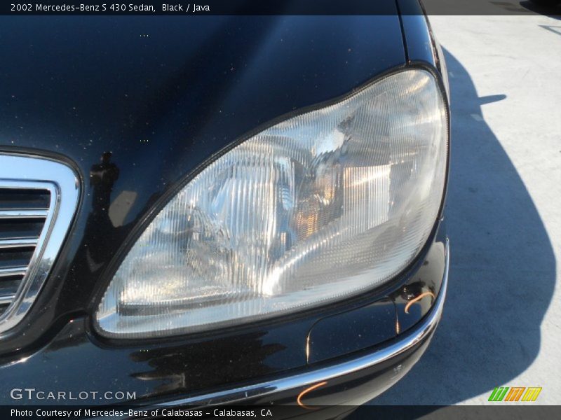 Black / Java 2002 Mercedes-Benz S 430 Sedan