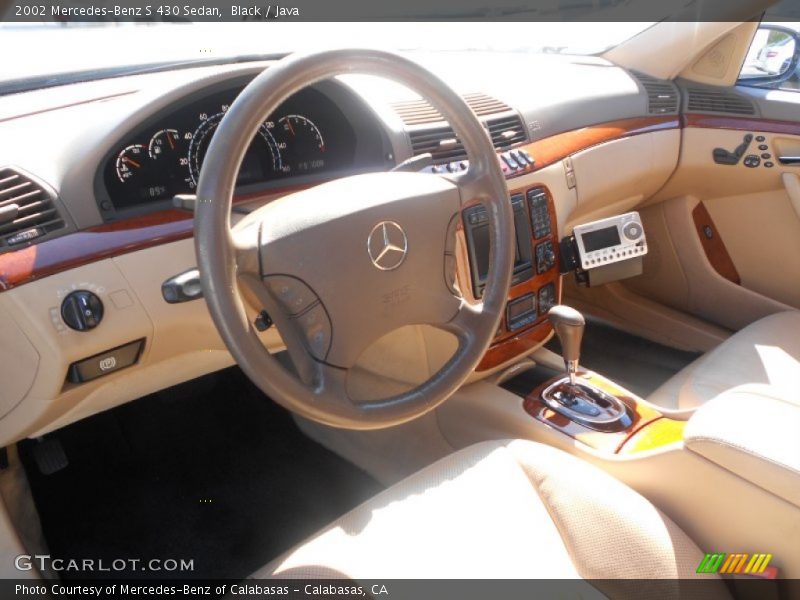 Black / Java 2002 Mercedes-Benz S 430 Sedan