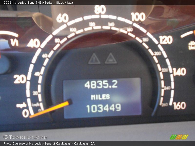 Black / Java 2002 Mercedes-Benz S 430 Sedan