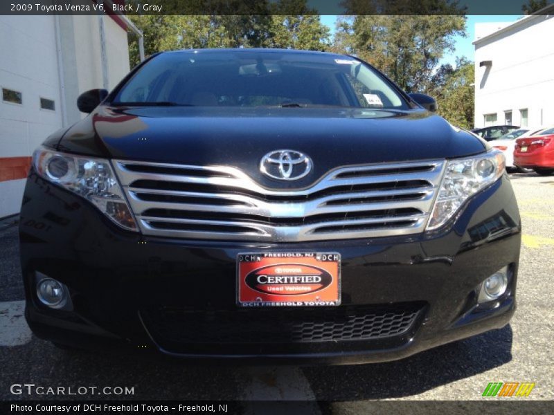 Black / Gray 2009 Toyota Venza V6