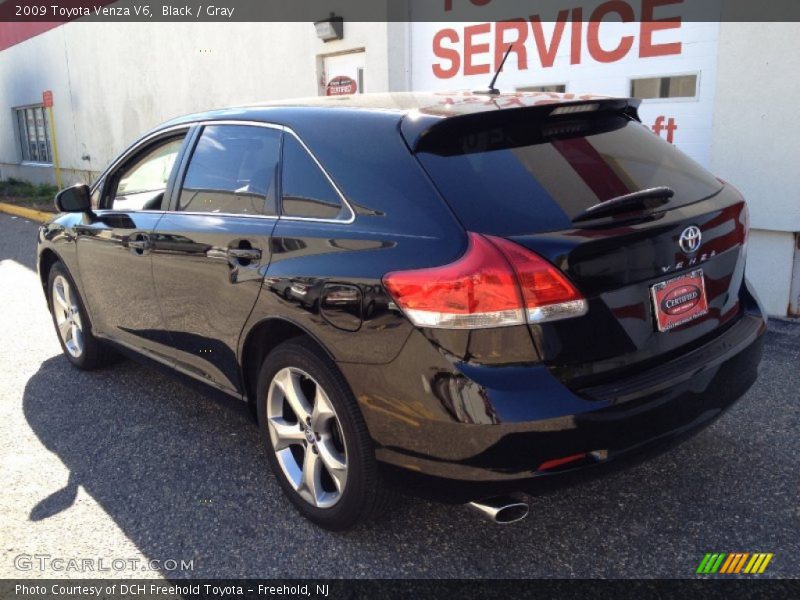 Black / Gray 2009 Toyota Venza V6