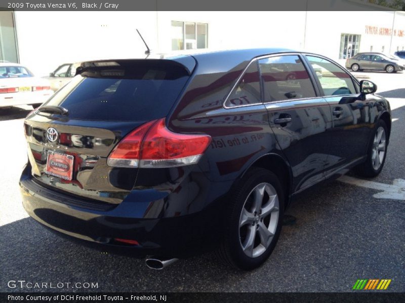 Black / Gray 2009 Toyota Venza V6