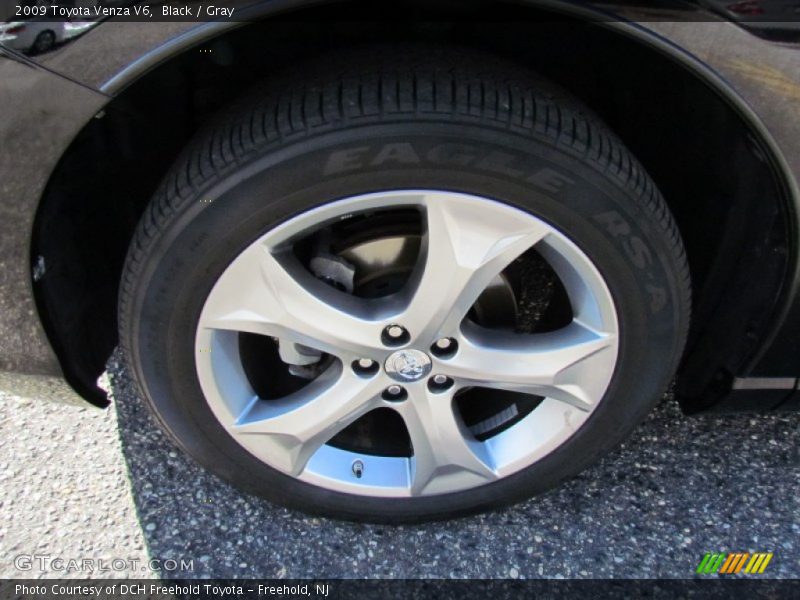 Black / Gray 2009 Toyota Venza V6