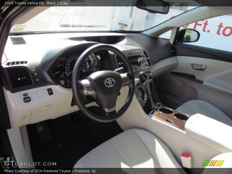Black / Gray 2009 Toyota Venza V6