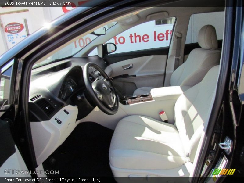 Black / Gray 2009 Toyota Venza V6