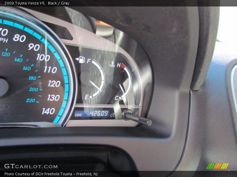 Black / Gray 2009 Toyota Venza V6