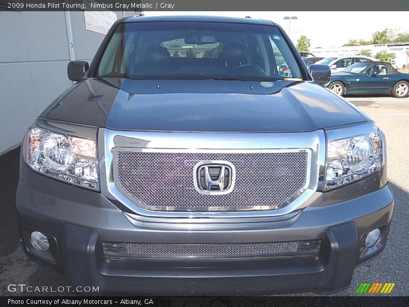 Nimbus Gray Metallic / Gray 2009 Honda Pilot Touring