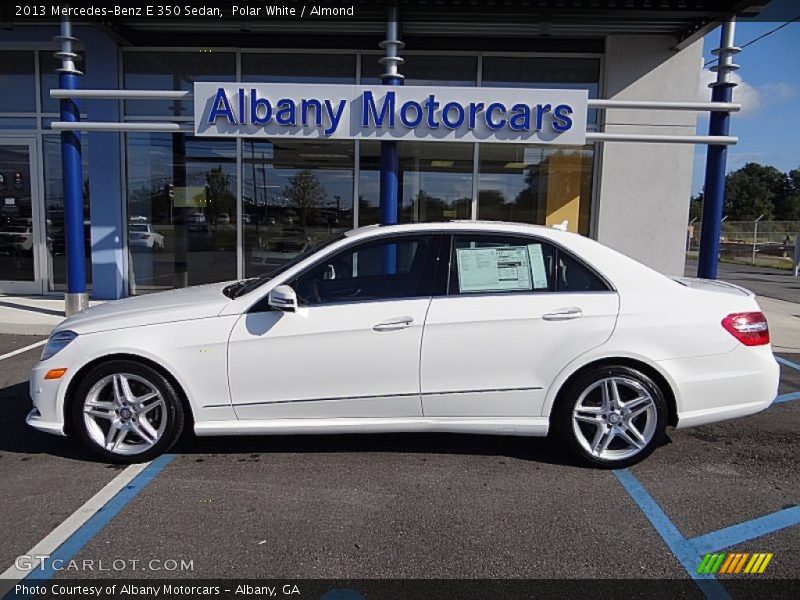 Polar White / Almond 2013 Mercedes-Benz E 350 Sedan