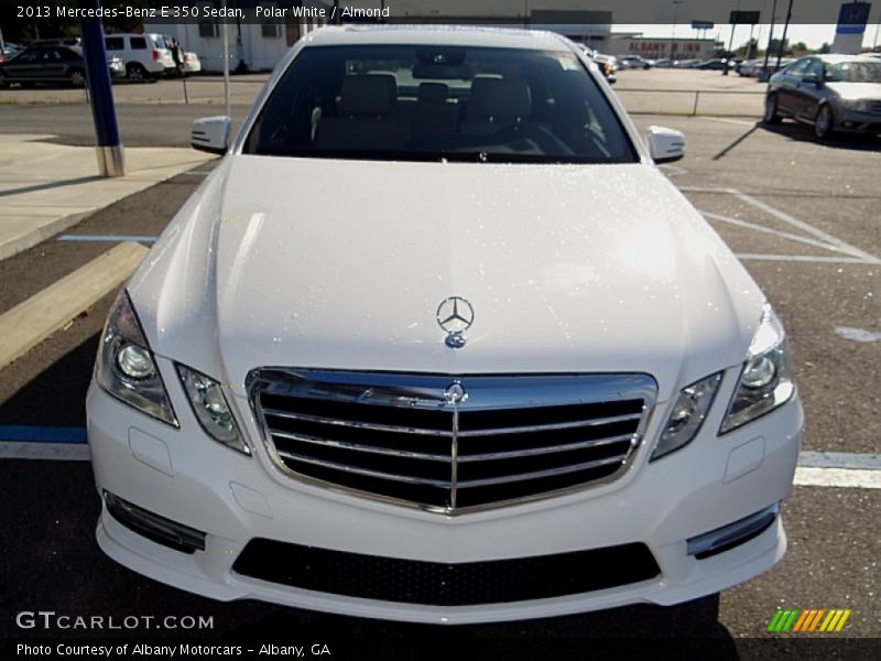 Polar White / Almond 2013 Mercedes-Benz E 350 Sedan