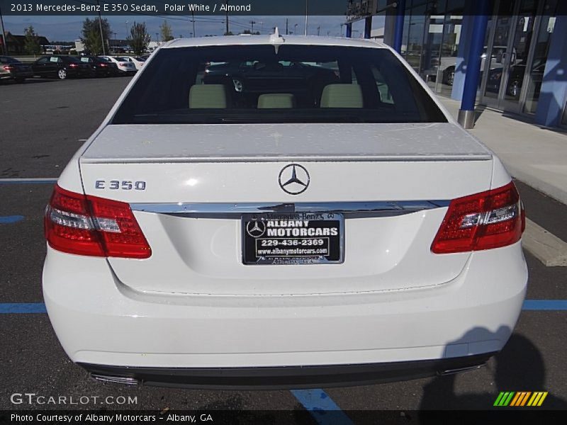 Polar White / Almond 2013 Mercedes-Benz E 350 Sedan