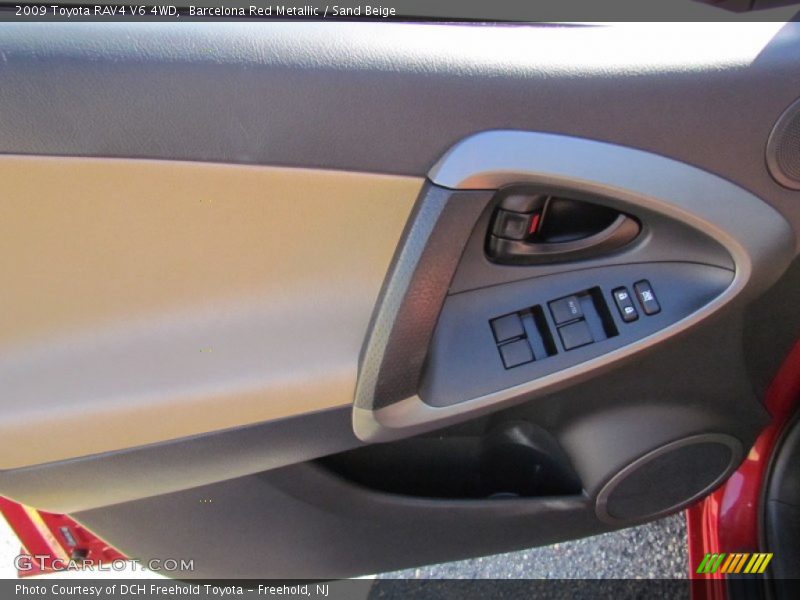 Barcelona Red Metallic / Sand Beige 2009 Toyota RAV4 V6 4WD