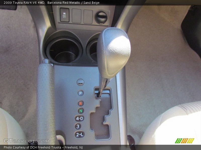 Barcelona Red Metallic / Sand Beige 2009 Toyota RAV4 V6 4WD
