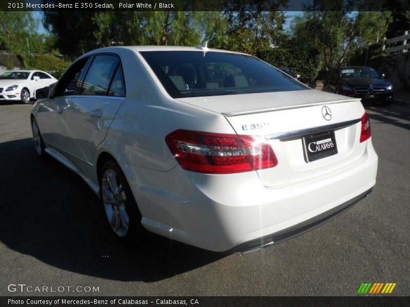 Polar White / Black 2013 Mercedes-Benz E 350 Sedan