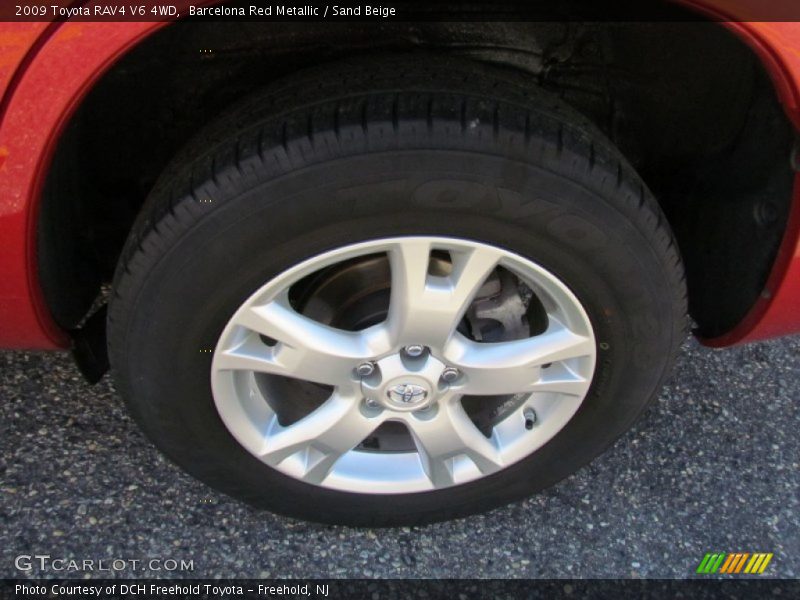 Barcelona Red Metallic / Sand Beige 2009 Toyota RAV4 V6 4WD