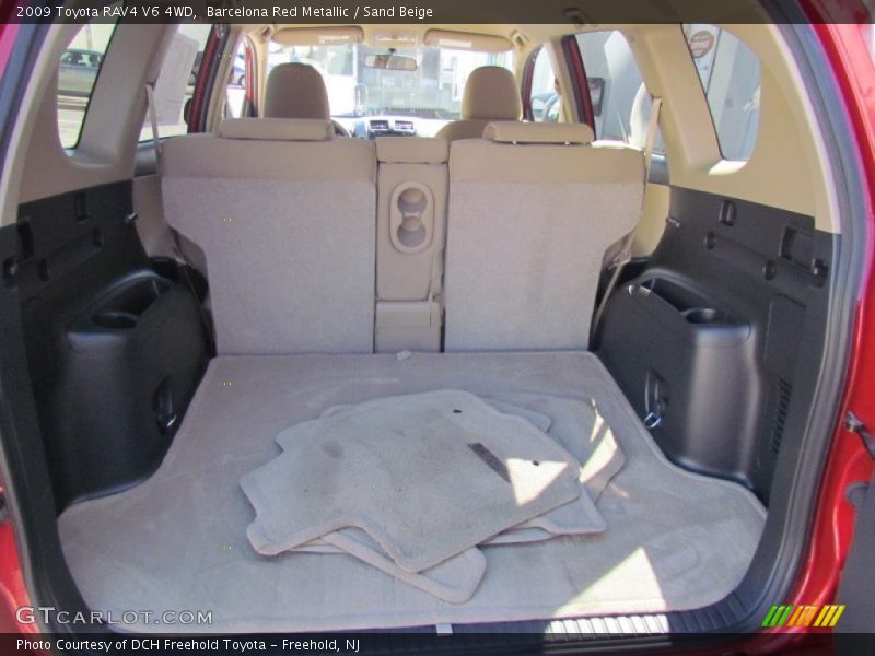 Barcelona Red Metallic / Sand Beige 2009 Toyota RAV4 V6 4WD