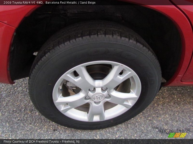 Barcelona Red Metallic / Sand Beige 2009 Toyota RAV4 V6 4WD
