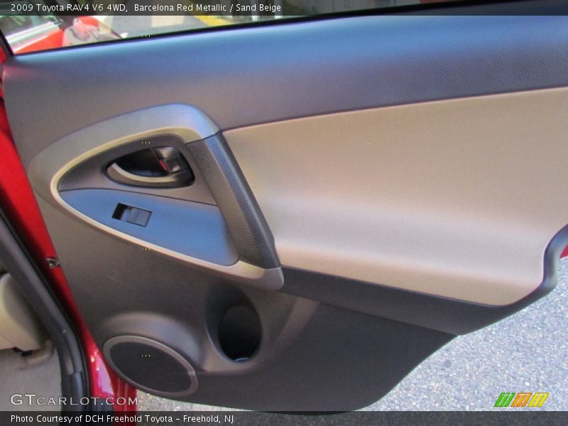Barcelona Red Metallic / Sand Beige 2009 Toyota RAV4 V6 4WD