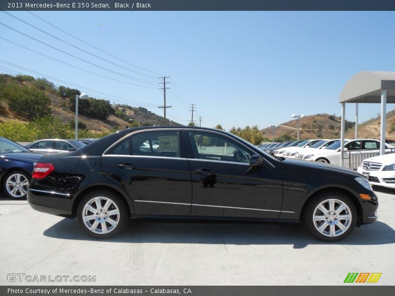 Black / Black 2013 Mercedes-Benz E 350 Sedan
