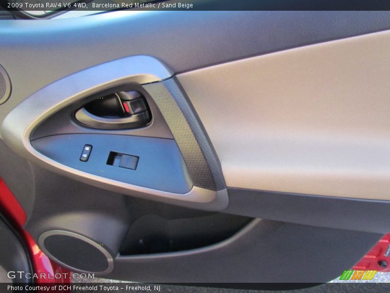 Barcelona Red Metallic / Sand Beige 2009 Toyota RAV4 V6 4WD