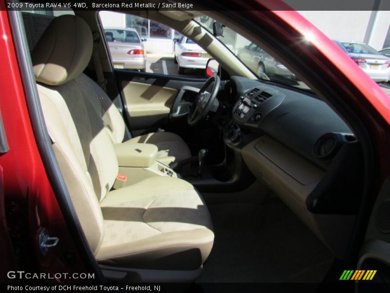 Barcelona Red Metallic / Sand Beige 2009 Toyota RAV4 V6 4WD