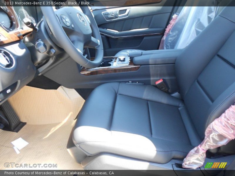 Black / Black 2013 Mercedes-Benz E 350 Sedan