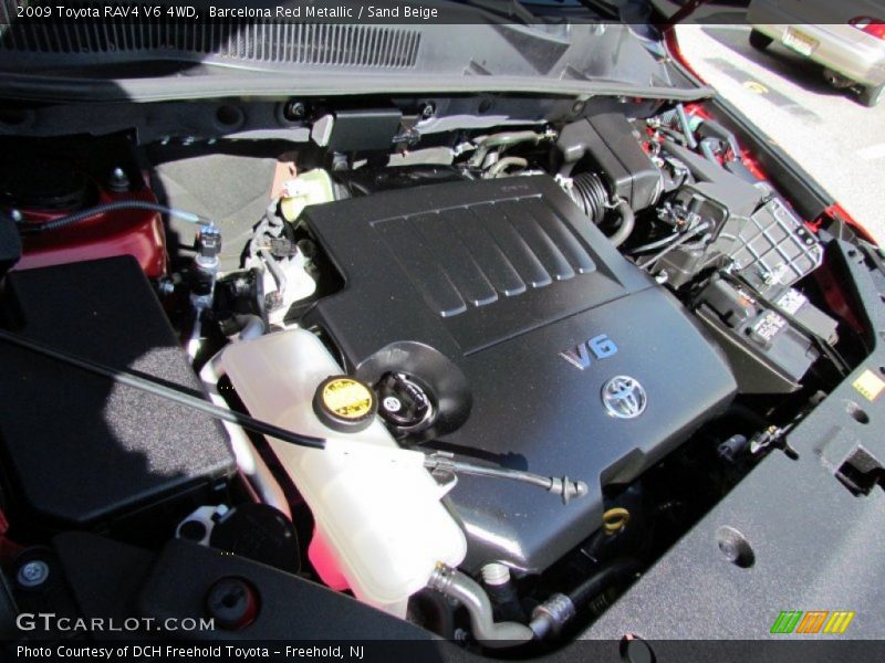 Barcelona Red Metallic / Sand Beige 2009 Toyota RAV4 V6 4WD