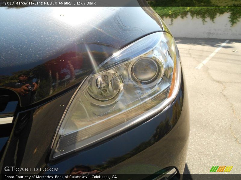 Black / Black 2013 Mercedes-Benz ML 350 4Matic