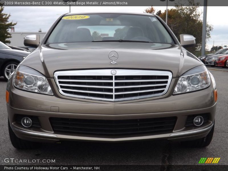 Sand Beige Metallic / Almond/Mocha 2009 Mercedes-Benz C 300 4Matic