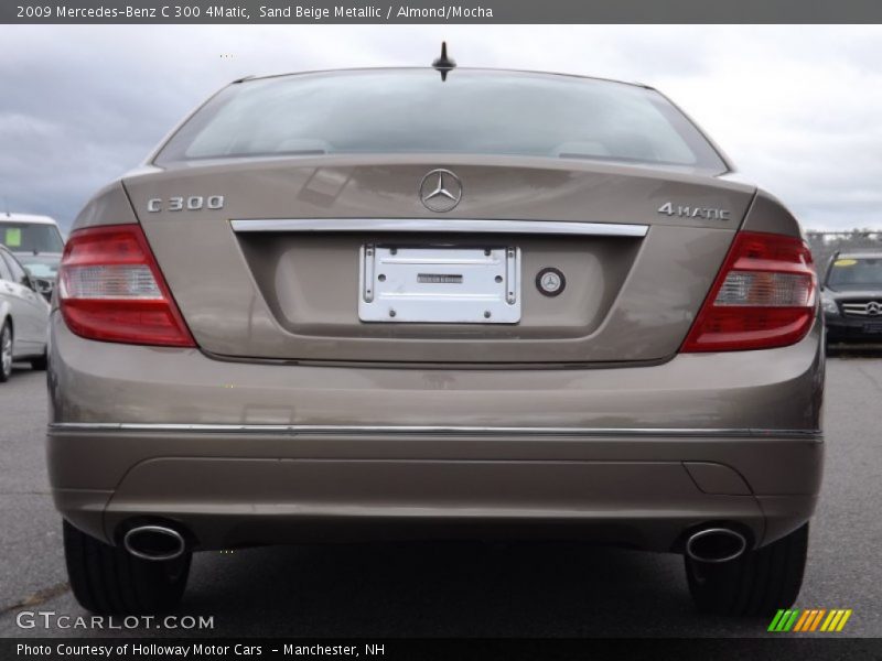 Sand Beige Metallic / Almond/Mocha 2009 Mercedes-Benz C 300 4Matic