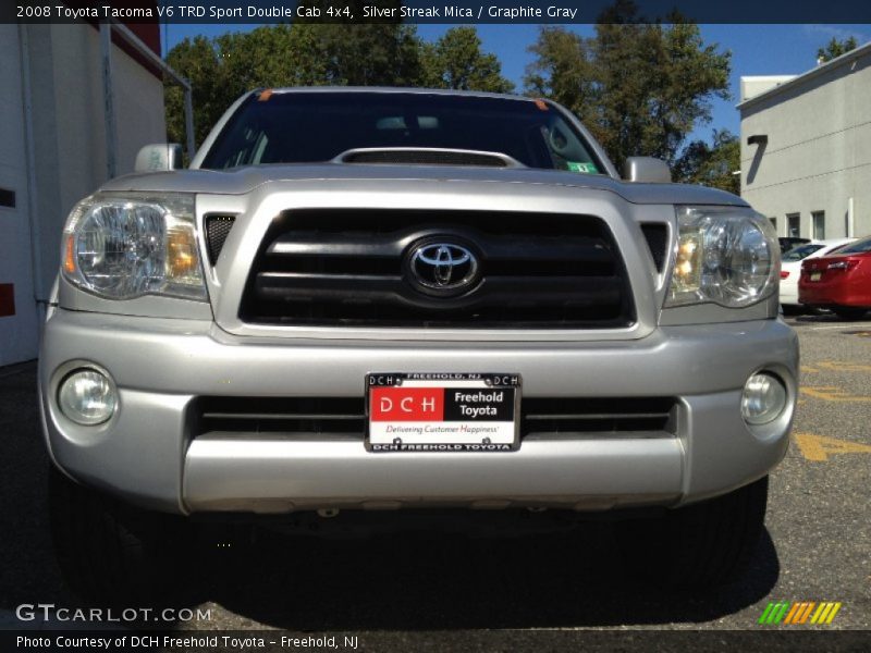 Silver Streak Mica / Graphite Gray 2008 Toyota Tacoma V6 TRD Sport Double Cab 4x4