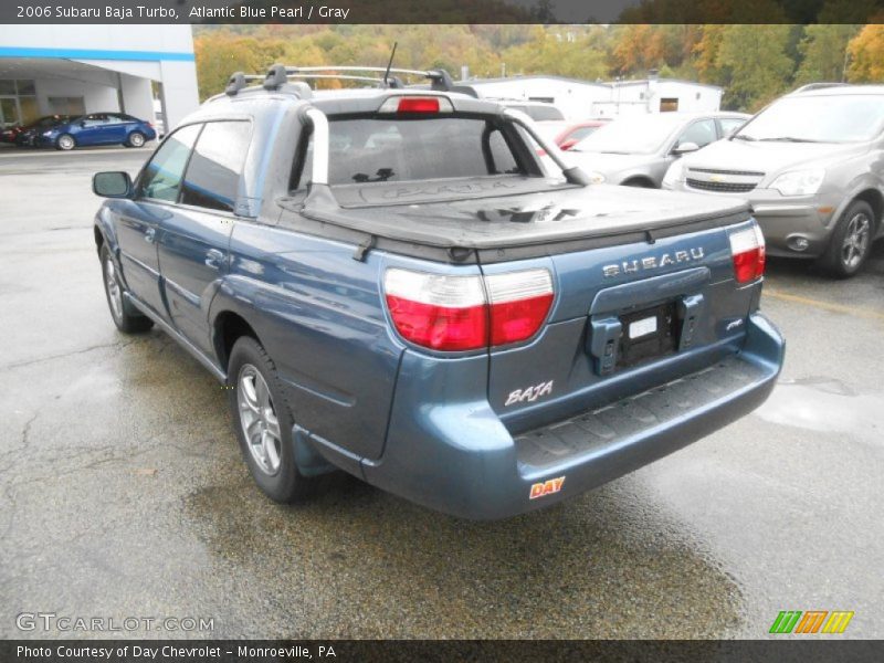 Atlantic Blue Pearl / Gray 2006 Subaru Baja Turbo