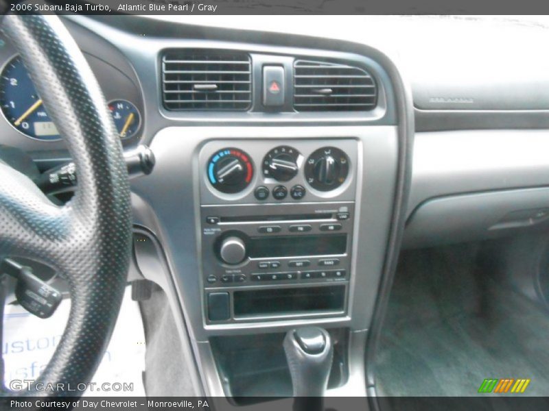 Atlantic Blue Pearl / Gray 2006 Subaru Baja Turbo