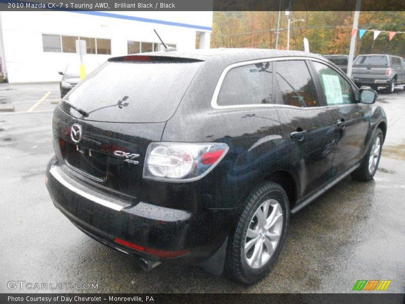 Brilliant Black / Black 2010 Mazda CX-7 s Touring AWD