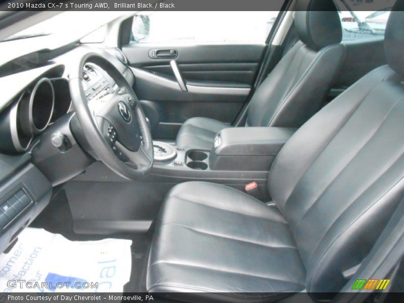 Brilliant Black / Black 2010 Mazda CX-7 s Touring AWD
