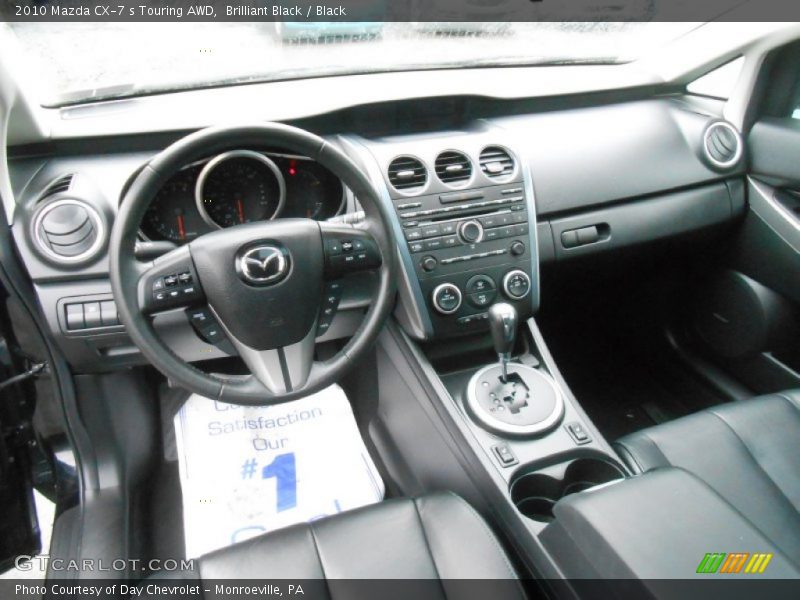 Brilliant Black / Black 2010 Mazda CX-7 s Touring AWD