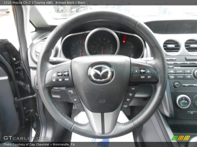 Brilliant Black / Black 2010 Mazda CX-7 s Touring AWD