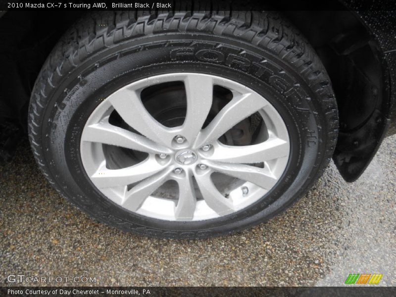 Brilliant Black / Black 2010 Mazda CX-7 s Touring AWD