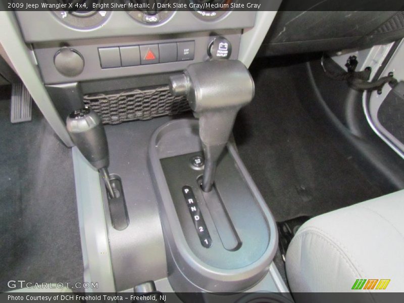 Bright Silver Metallic / Dark Slate Gray/Medium Slate Gray 2009 Jeep Wrangler X 4x4