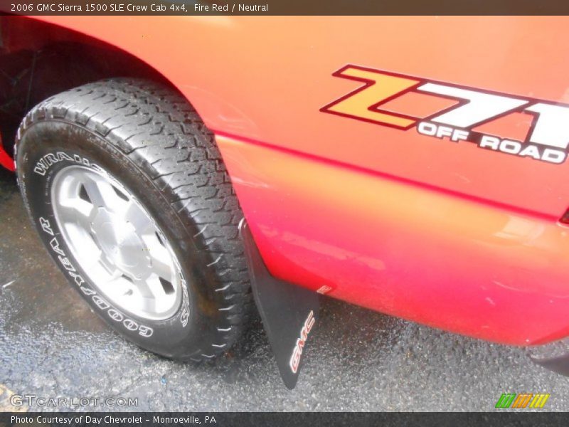 Fire Red / Neutral 2006 GMC Sierra 1500 SLE Crew Cab 4x4