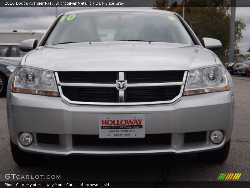 Bright Silver Metallic / Dark Slate Gray 2010 Dodge Avenger R/T