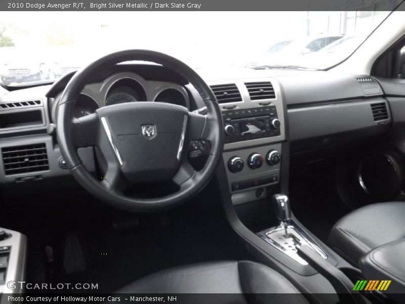 Bright Silver Metallic / Dark Slate Gray 2010 Dodge Avenger R/T