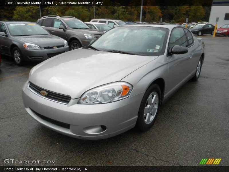 Silverstone Metallic / Gray 2006 Chevrolet Monte Carlo LT