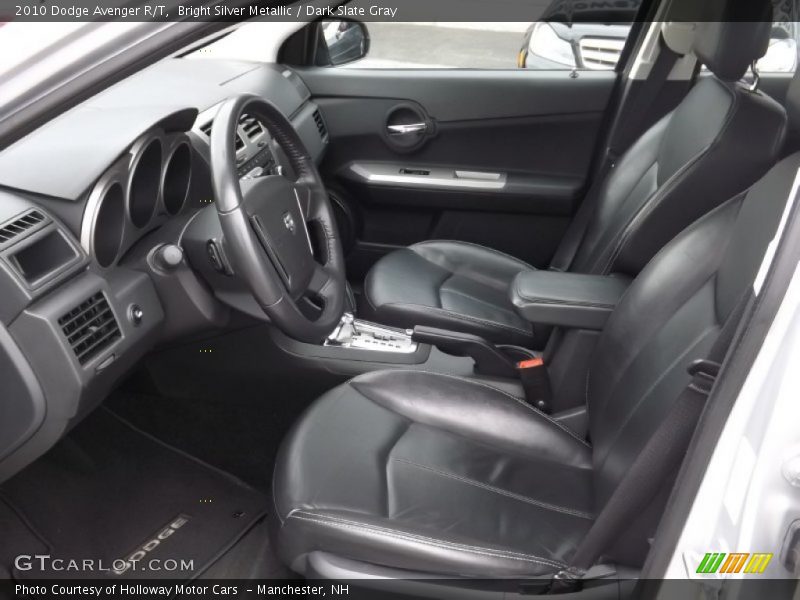 Bright Silver Metallic / Dark Slate Gray 2010 Dodge Avenger R/T