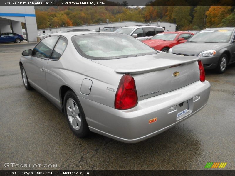 Silverstone Metallic / Gray 2006 Chevrolet Monte Carlo LT