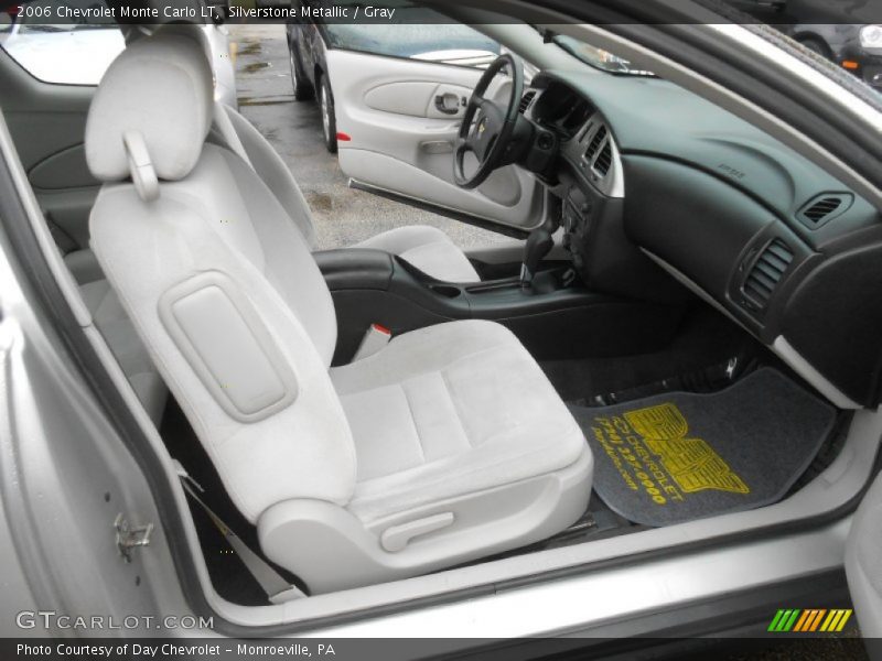 Silverstone Metallic / Gray 2006 Chevrolet Monte Carlo LT