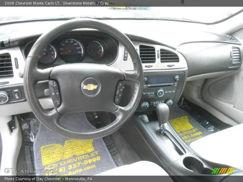 Silverstone Metallic / Gray 2006 Chevrolet Monte Carlo LT