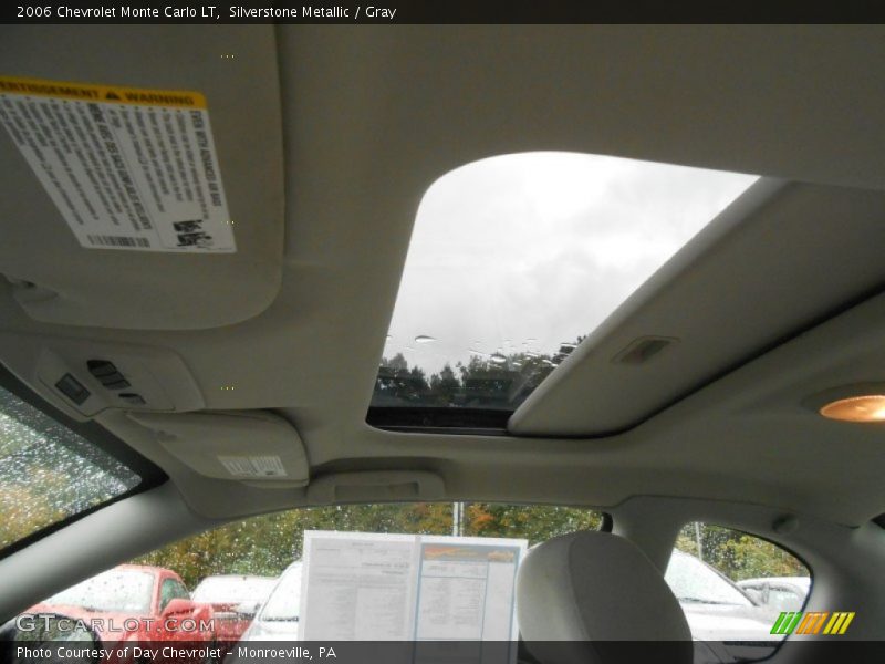 Silverstone Metallic / Gray 2006 Chevrolet Monte Carlo LT