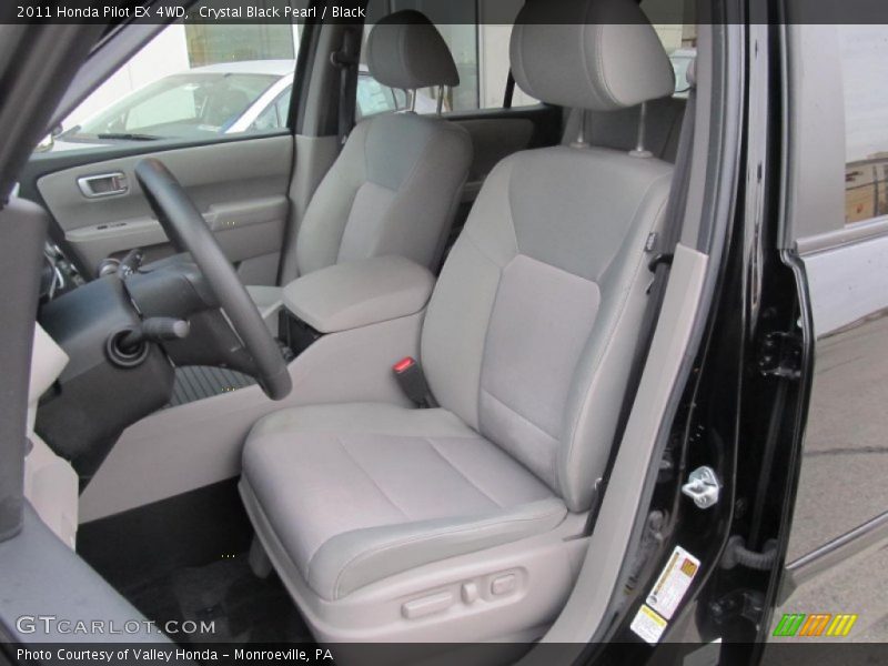 Crystal Black Pearl / Black 2011 Honda Pilot EX 4WD
