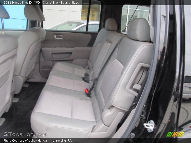 Crystal Black Pearl / Black 2011 Honda Pilot EX 4WD